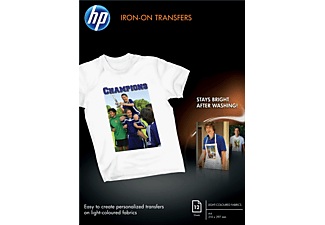 Hp, HP C6050A Papier Iron-On T-Shirt, HP Transferpapier zum Aufbügeln - 12 Blatt/A4/210 x 297 mm