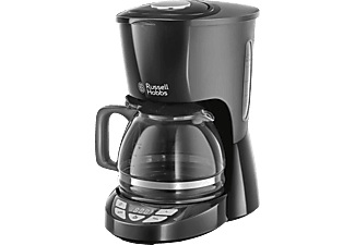 RUSSELL HOBBS, Russell Hobbs Textures Plus - Kaffeemaschine (Schwarz), Russell Hobbs Textures Plus 22620-56 Glas-Kaffeemaschine schwarz