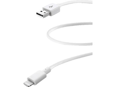CELLULAR LINE, Cellular Line Usbdata06Mfiiphw - Ladekabel (Weiss), Cellular Line Usbdata06Mfiiphw - Ladekabel (Weiss)