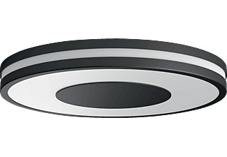 Philips HUE, Philips HUE - Deckenleuchte BEING - 35cm/35cm, Philips Hue White Ambiance Being Decke schwarz