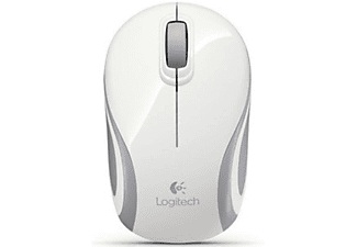 Logitech, Logitech M187 Wless Mini White - Maus, 