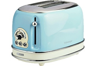 Ariete, Ariete 155-BL Toaster blau, Ariete, HOME & LIVING, Brot Toaster *Vintage Line* 2 Schlitz, Produkte & Wohnen, Household & Kitchen, Küchenkleingeräte, Toaster