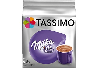 Tassimo, Tassimo Milka NEW (Milkpowder) - Kakaokapseln, Tassimo Milka Kakaospezialität Kaffeekapseln 8 Tassen