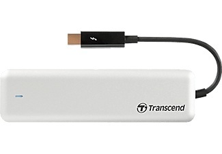 Transcend, Transcend JetDrive 855 Festplatte, Transcend JetDrive? 855 Mac 960 GB Externe SSD Thunderbolt 3 Silber TS960GJDM855