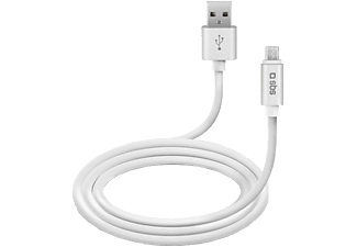 SBS Kollektion Polo - Micro USB Kabel (Weiss)
