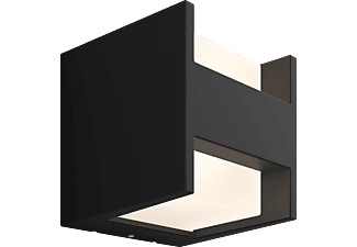 Philips, Philips Hue White Fuzo - Garten-Wandleuchte (Schwarz), 