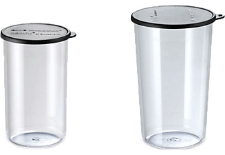 BAMIX, BAMIX Mayo/Mono - Becher (Schwarz/Transparent), bamix® Becherset 400 + 600ml