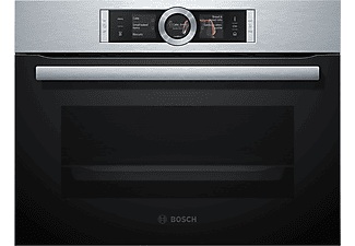 Bosch, Bosch Csg656Bs2 - Dampf-Backofen (), Bosch Serie 8, Einbau Kompaktdampfbackofen, 60 x 45 cm, Edelstahl, CSG656BS2