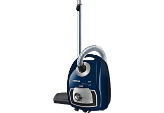 Siemens, Siemens Vsz4Ga33Ch Schlittenstaubsauger, Siemens Z4.0 QPT PureAir PSS Bodenstaubsauger mit Staubbeutel VSZ4GA33CH imperialblau