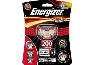 Energizer, Energizer E300280501 - Stirnlampe (Rot/Grau), ENERGIZER Stirnlampe Vision HD E300280507 rot/schwarz