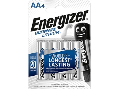 Energizer Lithium AA / L91 (4Stk). Batterie