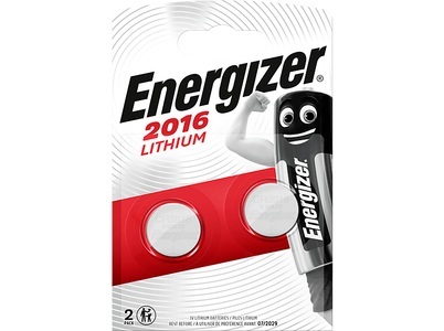 Energizer Cr2016 / 3V (2Stk.) Knopfzelle