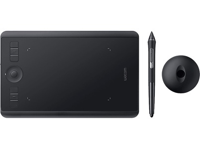 Wacom, Wacom Intuos Pro S (En, DE, RU, SV, PL) - Grafiktablet (Schwarz), Intuos Pro S, Grafiktablett