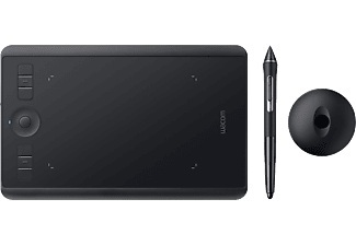 Wacom, Wacom Intuos Pro S (En, DE, RU, SV, PL) - Grafiktablet (Schwarz), Intuos Pro S, Grafiktablett