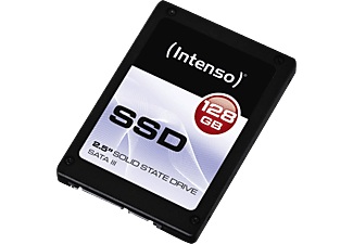 Intenso, Intenso 3812430 Festplatte (128 GB, Schwarz), Intenso Top Performance 128 GB Interne SATA SSD 6.35 cm (2.5 Zoll) SATA 6 Gb/s Retail 3812430