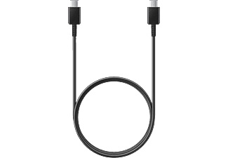 Samsung - USB C auf USB C Verbindungskabel Ladekabel 1m (EP-DA705BBEGWW) - Schwarz