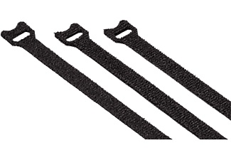 HAMA, Hama 00020546 - Kabelbinder (Schwarz), 