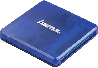 HAMA, Hama 00124131 - Kartenleser (Blau), Hama 00124131 - Kartenleser (Blau)