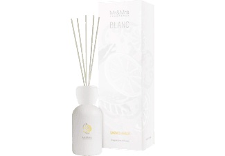 MR&MRS FRAGRANCE, Mr&mrs Fragrance Limoni di Amalfi - Duftdiffusor mit Stäbchen (Weiss), 