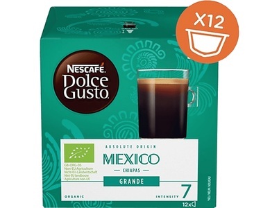 NESTLE DOLCE GUSTO, Kapseln DOLCE GUSTO Grande Mexico Chiapas, Nescafé Dolce Gusto Bio Mexico Grande - Kaffekapseln