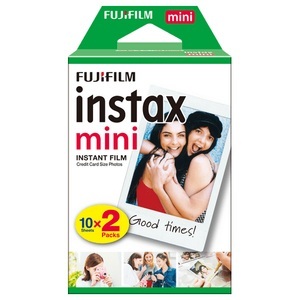 Fujifilm Instax Mini 2x10 Blätter - Instant Film (Weiss)
