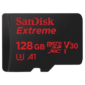 SanDisk, SanDisk Extreme 100MB/s microSDHC 128Gb, San Disk Extreme Ultra Micro SDHC Speicherkarte 128 GB 100MB/s Android