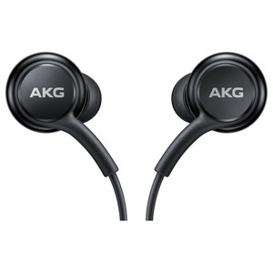 Samsung, Samsung Stereo Kopfhörer in ear USB C schwarz weiss, Samsung (by AKG) - In-Ear Kopfhörer Headset + USB C Anschluss (EO-IC100BBEGEU) - Schwarz