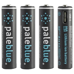 Pale Blue, Pale Blue Battery AAA Usb-C 4pcs Akku Batterie, paleblue AAA USB-C-Akku (4 Stück)