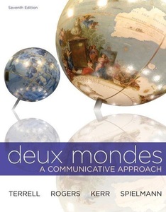 McGraw-Hill Higher Education, Wblm for Deux Mondes (Cahier d'Exercices), Wblm For Deux Mondes (cahier D