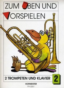 undefined, Zum Üben und Vorspielen, 2 Trompeten + Klavier. H.2, 