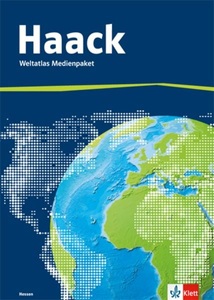 undefined, Weltatlas Medienpaket, Arbeitsheft Kartenlesen mit Atlasführerschein + CD-ROM, Haack Weltatlas, Ausgabe Hessen: Der Haack Weltatlas. Ausgabe Hessen Sekundarstufe I und II, m. 1 Beilage