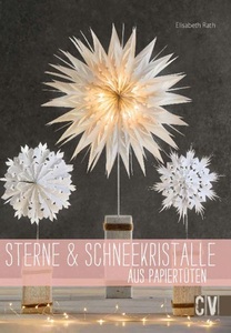 Christophorus, Sterne & Schneekristalle aus Papiertüten, Sterne & Schneekristalle aus Papiertüten
