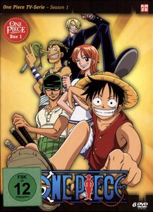One Piece - TV Serie. Box.1, 6 DVDs