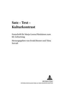 undefined, Satz - Text - Kulturkontrast, 