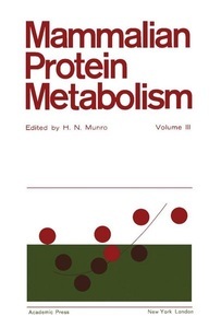 Elsevier Science & Techn., Mammalian Protein Metabolism, 