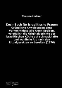 undefined, Koch-Buch für israelitische Frauen, Koch-Buch für israelitische Frauen