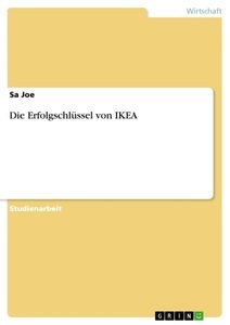 GRIN, Die Erfolgschlüssel von IKEA, 