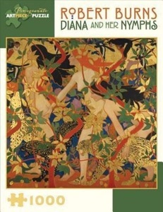 Robert Burns, Diana & Her Nymphs 1000 Puzzle, 