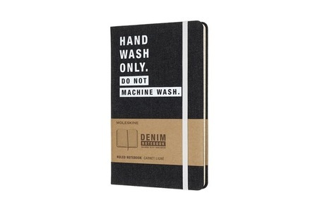 undefined, Moleskine Notizbuch Large Size, Liniert, Hard Cover, Handwash Only, Moleskine Notizbuch Denim, L/A5, liniert, Hardcover, 710739