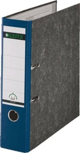 Leitz, Leitz Ordner 1080 DIN A4 Rückenbreite: 80 mm Blau Wolkenmarmor 2 Bügel 10805035, Leitz 180° Ordner A4 82 mm Blau 2 Ringe 1080 Pappkarton Wolkenmarmor Hochformat