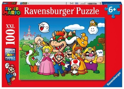 Ravensburger Kinderpuzzle 12992 - Super Mario FunXXL - Puzzle für Kinder ab 6 Jahren