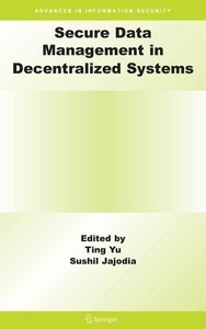 SPRINGER, Secure Data Management in Decentralized Systems, 