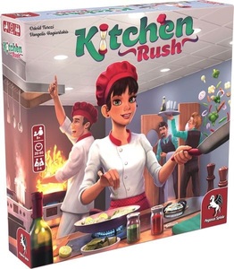 Pegasus Spiele, Pegasus 51223E - Kitchen Rush (English Edition), Board Game, Kitchen Rush (English Edition)