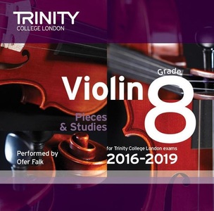 Trinity College London Press, Violin CD Grade 8 2016-2019, 