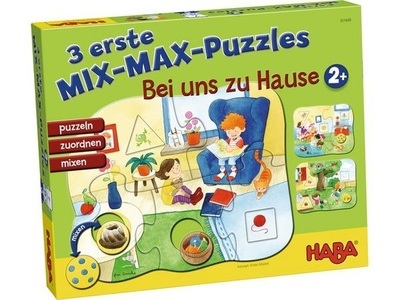Haba, HABA 6 erste Puzzle Bei uns zu Hause, 