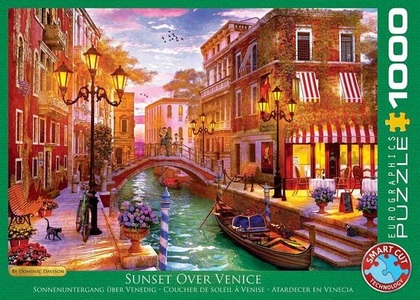 Eurographics, Eurographics 6000-5353 - Sonnernuntergang über Venedig von Dominic Davison, Puzzle, Venetian Romance (Puzzle)
