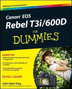 John Wiley & Sons Inc, Canon EOS Rebel T3i / 600D For Dummies, 