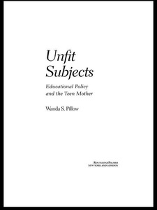 Taylor & Francis Ltd., Unfit Subjects, 