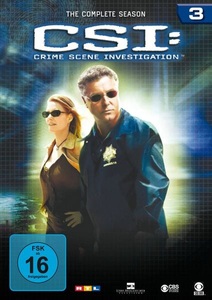 undefined, CSI. Season.3, 6 DVDs, CSI: Crime Scene Investigation