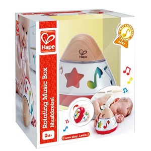 Holz-Spieluhr für Babys HAPE rot/mehrfarbig